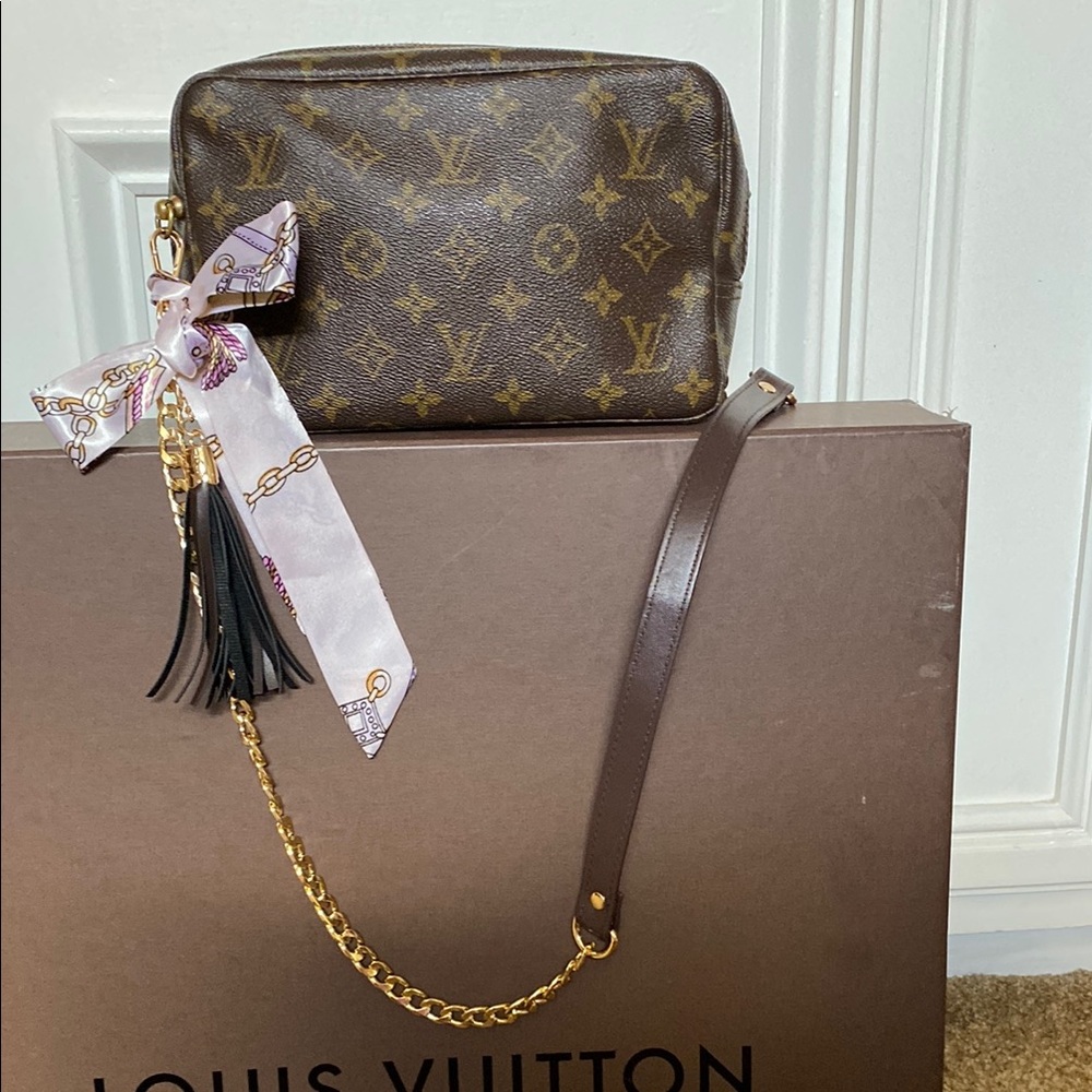 Louis Vuitton Trousse Toilette 23 Monogram Crossbody Bag πΌ - Picture 4 of 16
